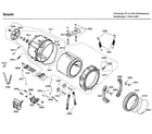 Bosch WFMC8401UC/14 tub diagram