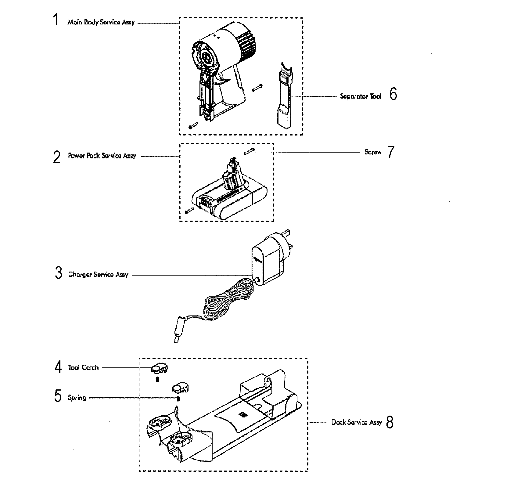 Body and power supply