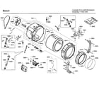 Bosch WFVC544CUC/22 tub diagram