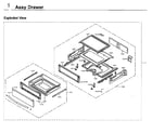 Samsung NE59J7850WG/AA-04 drawer diagram