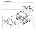 Samsung NX58F5500SS/AA-02 drawer diagram
