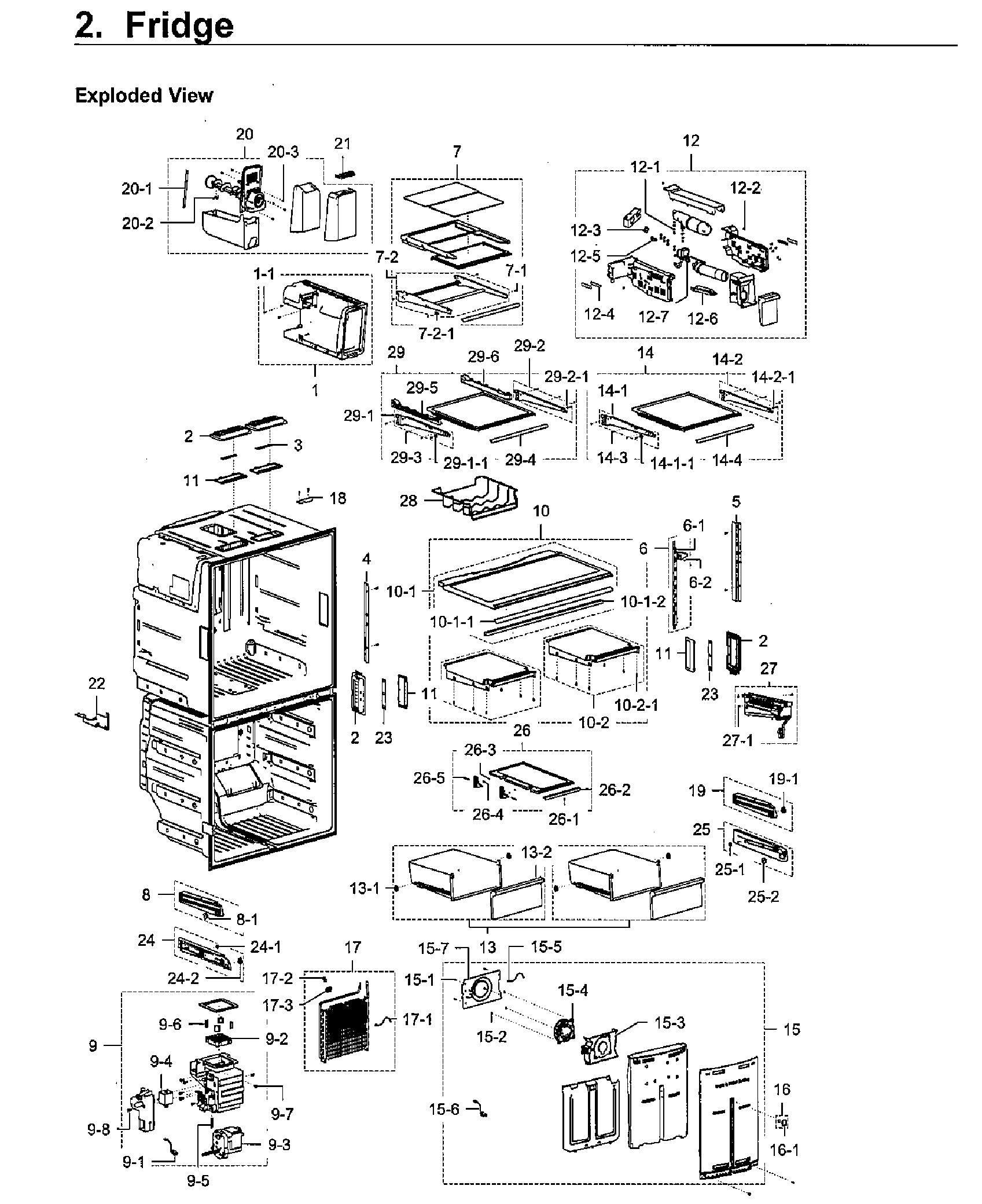 Fridge / icemaker