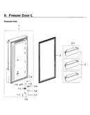 Freezer door l