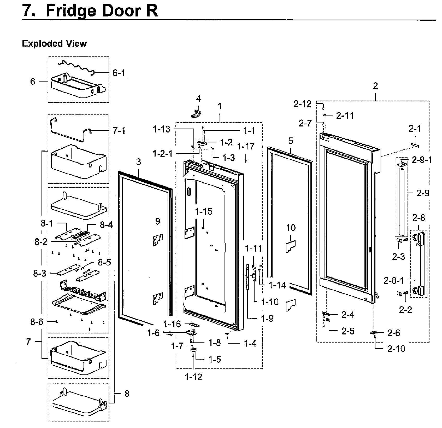 Fridge door r