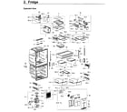 Samsung RF28K9380SR/AA-01 fridge/icemaker diagram