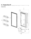 Freezer door r