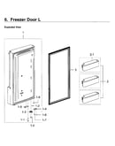 Freezer door l