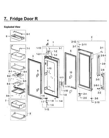 Fridge door r