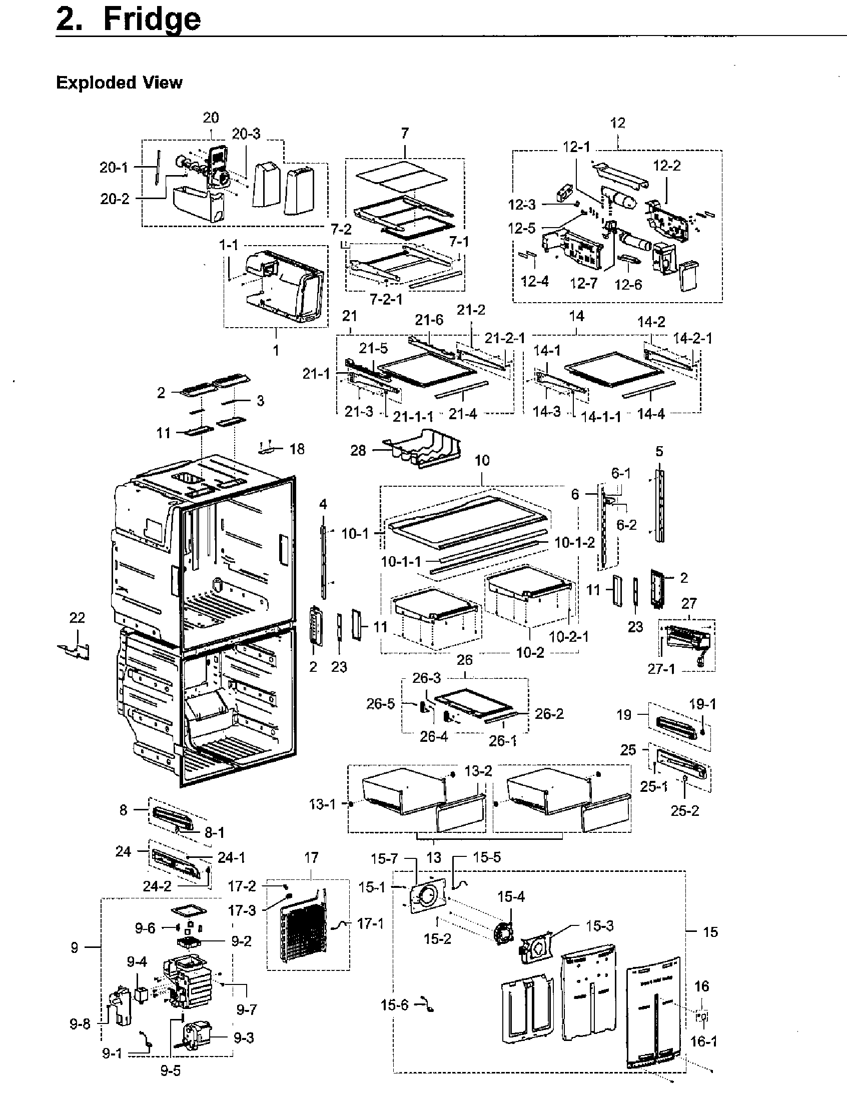 Fridge/icemaker
