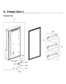 Freezer door l