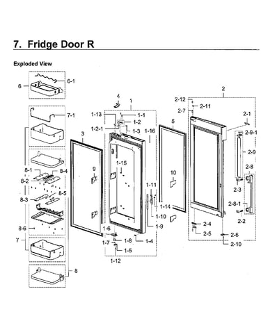 Fridge door r