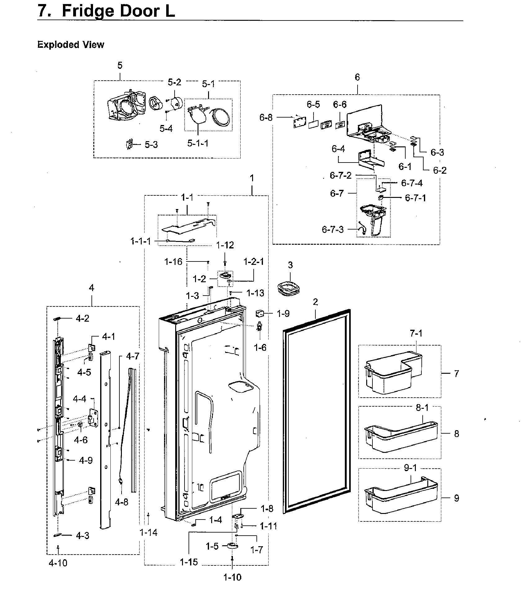 Fridge door r