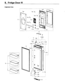Fridge door l