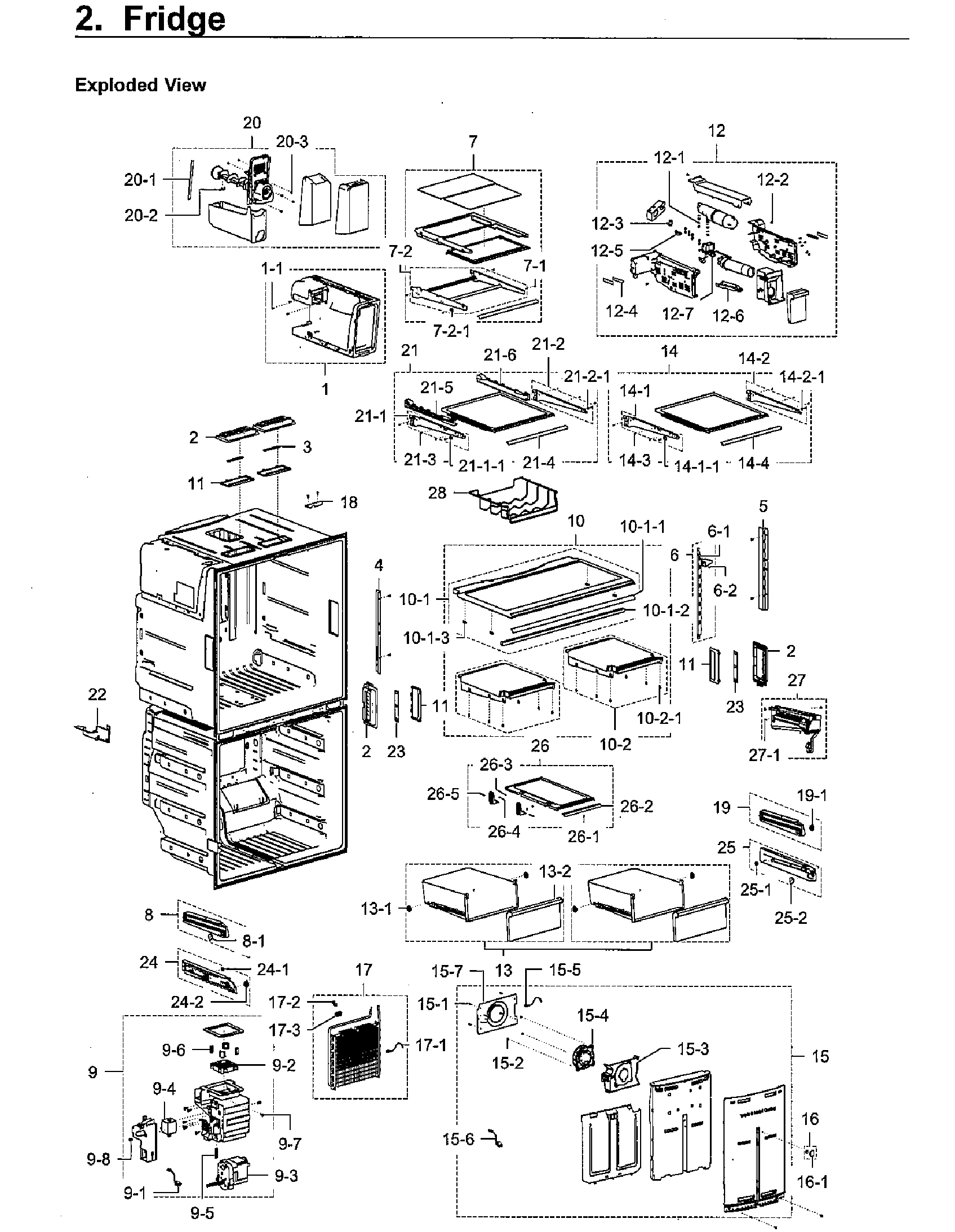 Fridge / icemaker