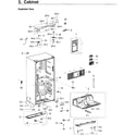 Samsung RF28K9580SR/AA-01 cabinet diagram