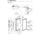 Samsung RF28K9580SR/AA-01 fridge door l diagram