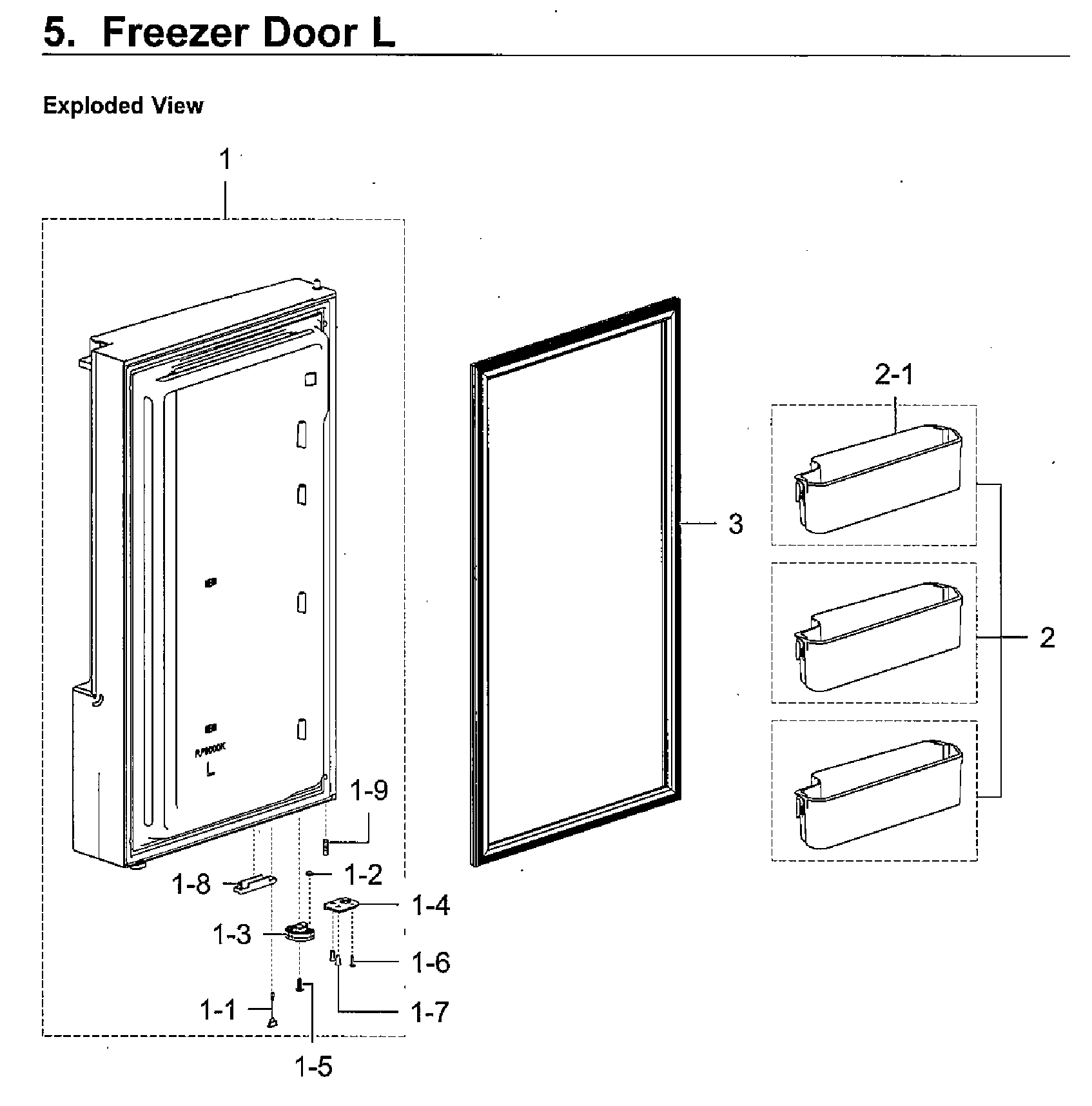FREEZER DOOR R