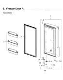 Freezer door l