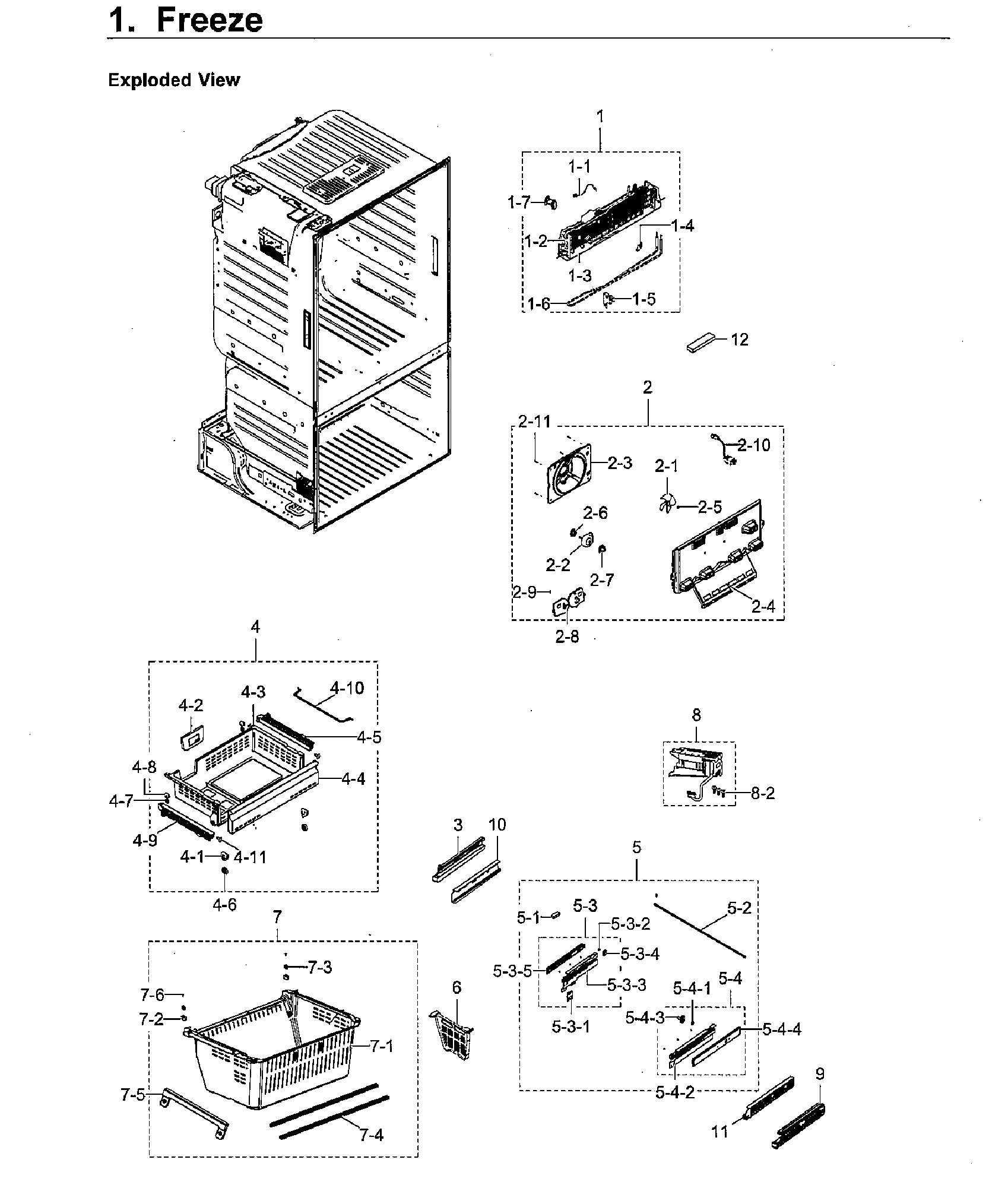 Freezer / icemaker