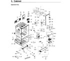 Samsung RF23HCEDBSR/AA-14 cabinet diagram