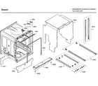 Bosch SHP65TL5UC/09 frame diagram