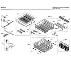 Bosch SHP65TL5UC/09 rack diagram