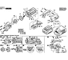 Bosch GOP18V-28BL tool asy diagram