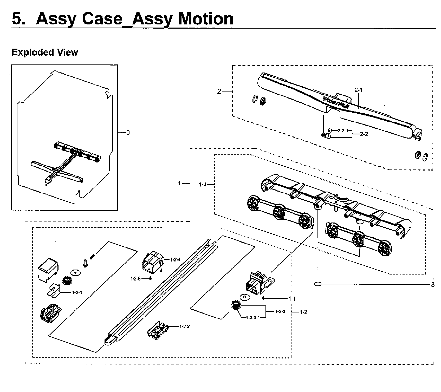 Motion case
