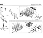 Bosch SHX46L15UC/36 rack diagram