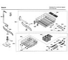 Bosch SHX46L15UC/38 rack diagram