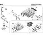 Bosch SHX46L15UC/40 rack diagram