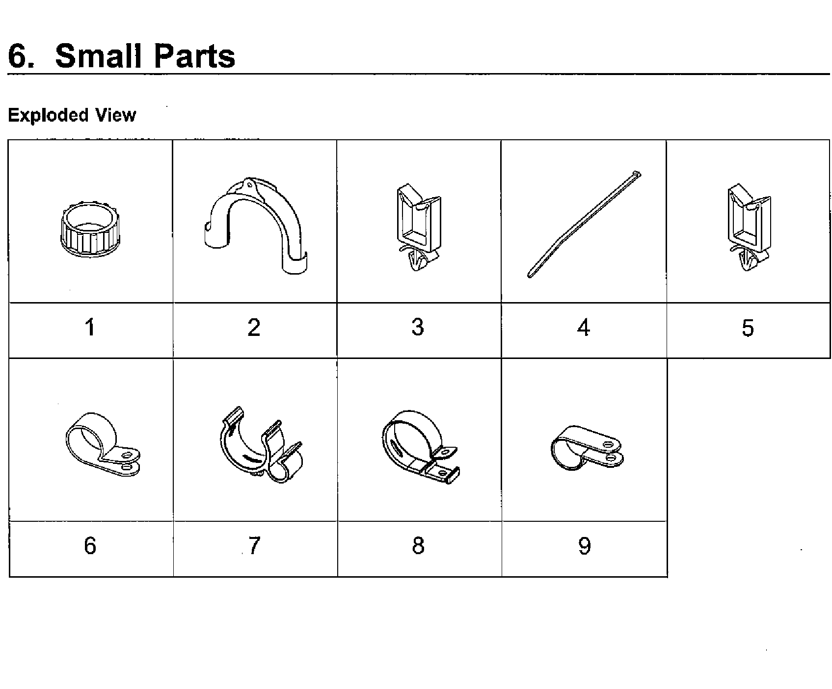 Small parts