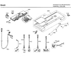 Bosch WFMC3301UC/04 control panel diagram