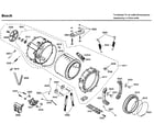 Bosch WFMC3301UC/06 tub diagram
