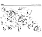 Bosch WFMC3301UC/09 tub diagram