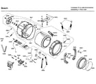 Bosch WFMC3301UC/11 tub diagram