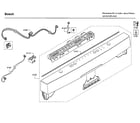 Bosch SHS5AVF5UC/01 control panel diagram