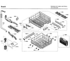 Bosch SHS5AVF5UC/01 rack diagram