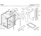 Bosch SHS5AVF5UC/22 frame diagram
