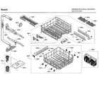 Bosch SHS5AVF5UC/22 rack diagram