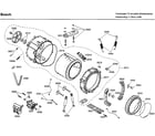 Bosch WFMC4301UC/02 tub diagram