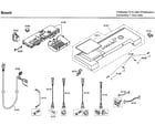 Bosch WFMC4301UC/04 control panel diagram
