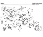 Bosch WFMC4301UC/04 tub diagram