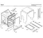 Bosch SHP65TL2UC/02 cabinet diagram