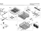 Bosch SHP65TL2UC/02 racks diagram