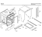 Bosch SHP65TL2UC/09 cabinet diagram