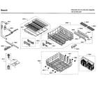 Bosch SHP65TL2UC/09 rack diagram