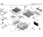 Bosch SHE68T55UC/09 rack diagram