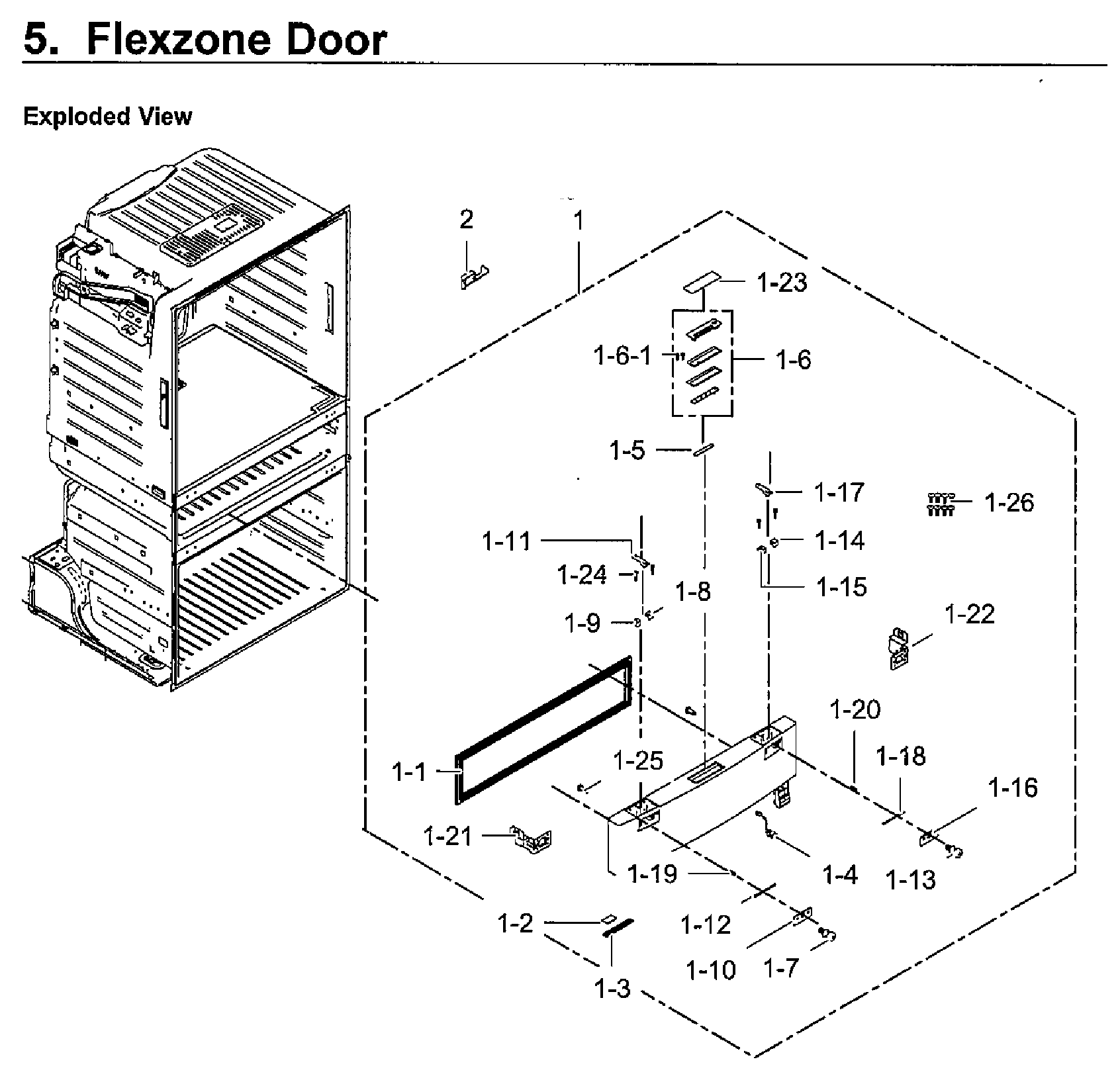 Flexzone door