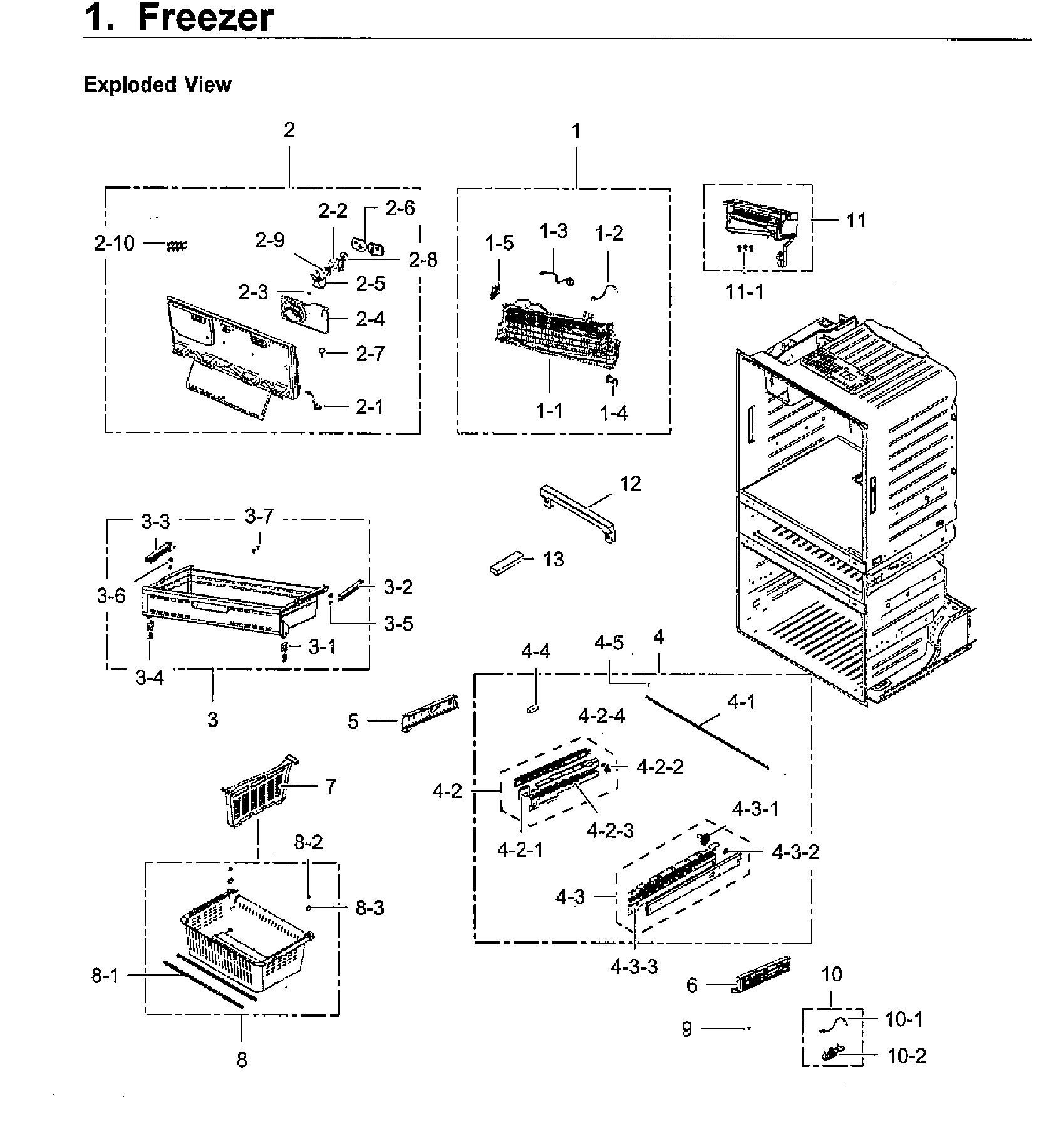 Freezer / icemaker